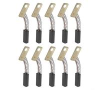 Desiumite 10PCS Generator Carbon Brush 5x7x19mm for Tractor Forklift Agricultural Vehicle 12V 24V AC JF11A JF12A Compatible with Silicon Rectifier, Includes Brushes with