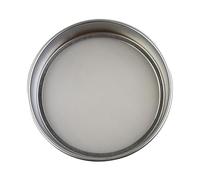 Desiumite 20Cm Chrome Mesh Sample Sieve With 304 Stainless Steel Mesh, Suitable For Pharmaceutical Testing Laboratories, Soil Analysis, Food Screening(600 mesh)