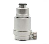 Desiumite 304 Stainless Steel Automatic Exhaust Valve, DN15 Vertical Tap Water Heating Valve, Floor-standing Heating System Pressure Relief Valve(DN15)