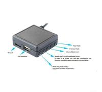 Desiumite 5.0 Hands- Calling Module with AUX Audio Input for Pioneer IP-BUS Car Stereo Systems - 150 cm Cable, and-Play Installation, Built-in Micropho