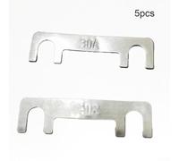 Desiumite 5PCS Automotive Blade Fuse Holder 32V Flat Type Car Fuse for Battery Protection 30A-100A with Over-Current and Short-Circuit Safety for Cars and(70A)