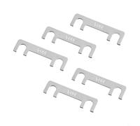 Desiumite 5PCS Automotive Blade Fuse Holder 32V Flat Type Car Fuse for Battery Protection 30A-100A with Over-Current and Short-Circuit Safety for Cars and(100A)