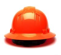 Desiumite ABS Safety Helmet Construction Site Hard Hat Engineering Protection V-shaped Adjustable Cushioning Lightweight Protective Headgear(orange)