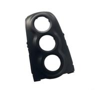 Desiumite Air Conditioning Switch Decorative Panel 55406-0D300-B0 for Yaris 08-13, Black Silver Plastic Interior Control Panel Replacement Part(Black)