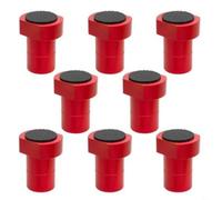 Desiumite Aluminum Alloy Woodworking Table Stop for 20mm Workbenches, 12-Piece Set with Non-Slip, Low-Profile Design for Enhanced Stability and