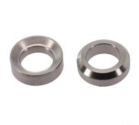 Desiumite Bike Disc Brake Caliper Bump Spacer Washers M6x5 5 With Concave And Convex Gaskets CNC -Light - Alloy Precise Height Adjustment Multiple Colors Disc Brake Seat(Gray)