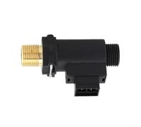 Desiumite Boiler Parts Flow Sensor Switch 250V Water Flow Control Valve Brass Made Compatible for Ariston Main Four System Heating Device Black