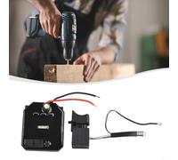 Desiumite Brushless Electric Wrench Drive Control Board and Switch for 2106/161/169 Models, Compatible with 18V (21V Fully Charged) 5S Lithium Battery, 300W Power,