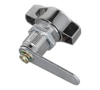 Desiumite Cabinet Cam Lock,Keyless Mechanical Door Lock,Zinc Alloy Padlock for Cabinet Mailbox Cupboard Closet Drawer Furniture Hardware 16Mm 20Mm 25Mm 30Mm(25mm)