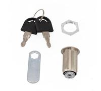 Desiumite Cam Lock for Cabinet Mailbox Drawer Cupboard Locker, Zinc Alloy Cam Lock with 2 Keys, 16/20/25/30mm Diameter, for Wood Metal Glass Doors, Keyed to Differ(30mm)