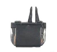 Desiumite Car Front Dashboard A/C Air Conditioning Vent Tab Clip for Land For Cruiser LC120 (2003-2009), Black Plastic For HVAC Outlet Retainer - Direct Fit, OEM-Spec Repl(Middle left)