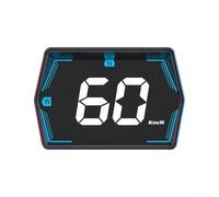Desiumite Car HUD Head-up Display with GPS Speedometer for All Vehicles, Digital KMH MPH Speed Monitor with Auto Brightness Sensor, Compact 77x53x28mm Black for G20