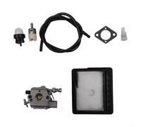 Desiumite Carburetor Kit Compatible With CS3000 CS306 Chain Saw Includes Carburetor Filter Gasket Balancing Valve Fuel Pipe Oil Cap Fuel Filter Restore Function 7 Pieces