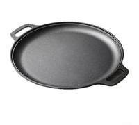 Desiumite Cast Iron Pancake Pan With Ears Pancake Crepe Tortilla And Flatbread Cooking Featuring Heat-Retentive Build(30cm)
