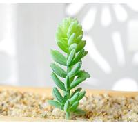 Desiumite Creative DIY Succulent Flocked Lotus For Home And Garden, Eco Friendly Material, Great Decoration Idea For Office And Study Spaces