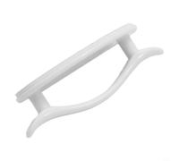 Desiumite Drawers Abs Door Handle Having Well-Designed Doors Grip Various Purpose Furniture Pull for Sliding Refrigerators Cabinets Cupboards Self and Curved for Easy(White)