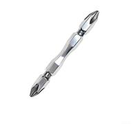 Desiumite Electric Screwdriver Bit 65mm PH2 Double-Head Magnetic Impacts Resistant Steel with 6.3mm Standard Shank for High-Torque Screwdriving Tasks