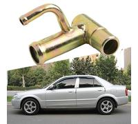 Desiumite Engine Water By Pass Pipe B6S7-15-270A Compatible with 323 and Protege 1991-2005 Models - Metal Construction for Automotive Replacement Installation