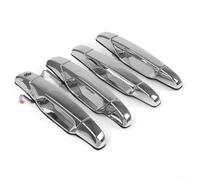 Desiumite Exterior Door Handle Kit Front and Rear Chrome Plated for Cadillac for Escalade for Chevrolet 2007-2014 4 Pieces Set