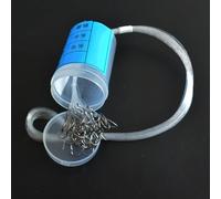 Desiumite Fish Hook With Line Tied Bait, High Carbon Steel Fishhook for Carp Fishing, 10-50pcs Terminal Tackle with Strong Tensile Strength, 60/120cm Sub-line,(14#)