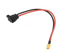 Desiumite for XT60 Female to Male Conversion Cable for Electric Vehicle Battery Chargers, PVC Insulated Connector Accessory for Secure Charging Connection, Compatible with(Male Head)