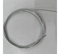 Desiumite Galvanized & Stainless Steel Brake and Shift Cable Core Set - 2100mm Shift / 1800mm Brake Wire with Zinc Heads and Spot-Welded Ends for Road(Mountain mounted zinc brake wire core)