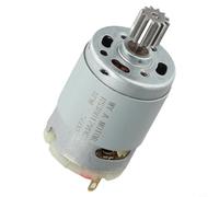 Desiumite Gearmotor for Kids Electric Car with 10 Tooth and 12 Tooth Gear, High Torque Low Speed Motor Compatible with RS550 RS390 RS380 RS555 6V 12V 24V(380 12V 5600rpm)