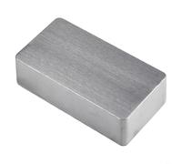 Desiumite Industrial Die-Cast Aluminum Electrical Project Enclosure, Silver Instrument Housing IP54 with Screw Set, Multiple Sizes Available 1590A, 1590B, 1590BB, 1590XX(1590B （112x60x31mm）)