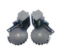 Desiumite Left and Right Replacement Wheel for Roborock S50 S51 S52 S55 C10 E20 E25 E35 Robot Vacuum Cleaner Accessories for Smooth Navigation on Various Surfaces(L+R)