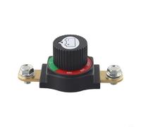 Desiumite Marine Waterproof Battery Disconnect Switch 12-48V for RV Boat For ATV with Top Post Terminal, Metal Construction for Harsh Environments(B)