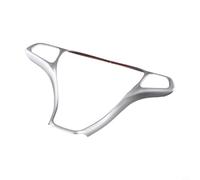 Desiumite Matte Interior Steering Wheel Cover Trim for Mercedes Benz Vito W447 2014-2020, ABS Plastic Decorative Frame Strip, Silver, 25x6x32cm, No Drilling Required