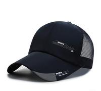 Desiumite Men's Breathable Adjustable Baseball Cap for Hunting Fishing | Camping Hiking, Multicolor Sun Visor Hat with Pre-Bent Brim, Outdoor Sports Headwear for Sun Protection (56-60cm)
