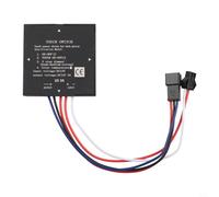 Desiumite Mirror Touch Sensor Switch for Bathroom Vanity - DC12V 36W, Stepless Dimming, Red/White LED Indicator, Isolated Design Compatible with Glass/Plas(Dual output)