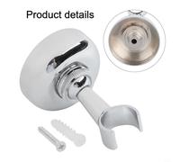 Desiumite Mounting Screws for Handheld Shower Long Lasting Zinc Alloy Construction Rust Resistant Simple Install Plus Compati Adjustable Shower Head Holder Wall with Bracket(1pc)