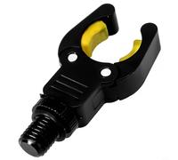 Desiumite NGT GRIPPZ Carp Fishing Butt Rest ABS Aluminum Alloy Compatible Various Standard Brackets British /8 Style Lightweight Compact 5.5x2cm Multiple Colors Anglers(yellow)