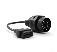 Desiumite OBD2 20-Pin to 16-Pin Diagnostic Cable Adapter for Vehicles with 25cm Length Data Link Connector Compatible with OBD Scanners