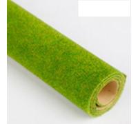 Desiumite OO Gauge Model Railway Scenery Mat Grass Landscape Roll-Scenic Grass Sheet For Dioramas Wargaming Terrain Sand Table Miniature Landscape Mat Cover(Green 50 * 50cm)