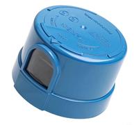 Desiumite Photoelectric Switch for Outdoor Lights, Automatic Dusk to Dawn Sensor with Light Activation, 80V-305VAC Voltage Range, IP54 Rated, Blue Plastic