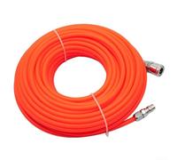 Desiumite Pneumatic Straight Air Compressor Hose 5x8mm PE Tube with Quick Connectors High Pressure Resistant for Workshop Tools 10m 15m 20m Options(RED15M)