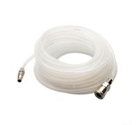Desiumite Pneumatic Straight Air Compressor Hose 5x8mm PE Tube with Quick Connectors High Pressure Resistant for Workshop Tools 10m 15m 20m Options(WHITE15M)