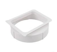 Desiumite Portable Air Conditioner Exhaust Hose Interface Pipe Connector, 15 cm ABS Adapter for Mobile AC Units, Compatible with for Midea and Various Models(KY-25 15cm)