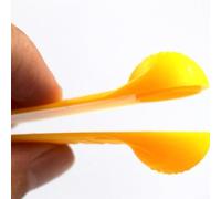 Desiumite Portable Carp Fishing Bait Ball Shaper - Groundbait & Boilie Maker Tool for Loose Feed, Plastic, 9.5 x 3 cm, Yellow(sku)