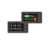 Desiumite Power Monitor For Lithium Batteries Featuring Dual Screen Interface, Usage And Wide Voltage Compatibility From 6 To 60 Volts(A)