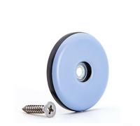 Desiumite PTFE Furniture Sliders for Sofa, Bed, Table & Chairs - Heavy-Duty Floor Protectors with Screws, Scratch-Resistant Movers Glides, 20-Pack in Blue(25mm)