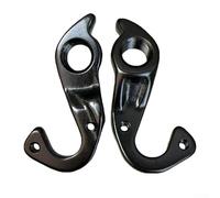 Desiumite Rear Derailleur Gear Hanger for CUBE, For Axial, Agree C:62 Pro/SL - Aluminum Alloy Compatible For Bike Component, Lightweight 15g, Red or Black(black)