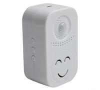 Desiumite Recordable Welcome Doorbell with Motion Sensor, Charging Human Induction Door Chime for Shops and Offices, 120-Degree Viewing Angle, Greeting