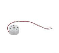 Desiumite RF-300CA-12350 DC Motor, 1.5-6V, 9000 RPM, 24Mm Diameter Round Motor, For DIY Electronics, Fan Projects, Solar Applications, Low Current Metal Motor(150mm)