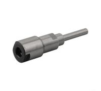 Desiumite Router Collet Extension Rod Router Bit Adapter Extender for 1/4in 6mm 8mm Shank, Carbon Steel Milling Cutter Shank Lengthening Tool for Engraving Trimming(6mm shank To 6mm)