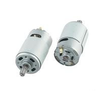 Desiumite RS550 35000RPM Electric Motor 12V for Kids Ride On Car, Dual Pack RS550 Motor Set with Metal Gear, Compatible with 12 Volt Toy