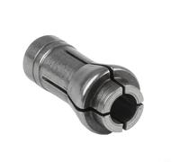 Desiumite Small Chuck for Mini Grinder, 3mm/6mm Rotary Tool Collet Clamp, Alloy Pneumatic Engraving Machine Accessory for Grinding and Tire Repair, Gray(6mm)